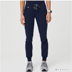 Figs Zamora navy scrub pants-small